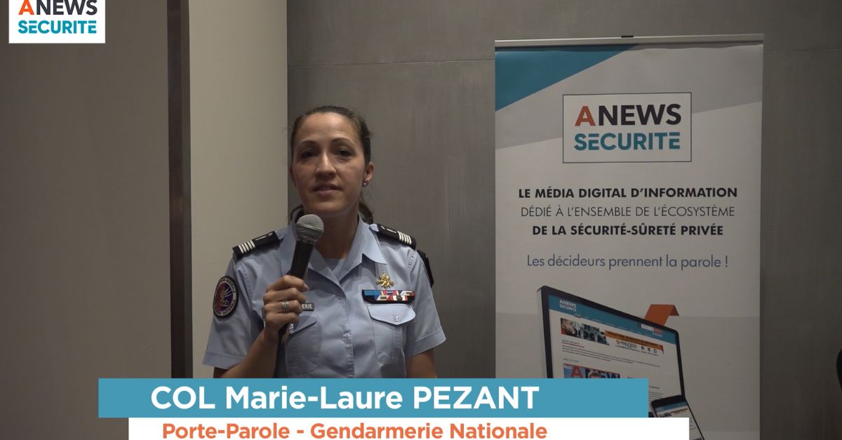 Gala des Directeurs Sécurité Interview du Colonel Marie Laure Pezant